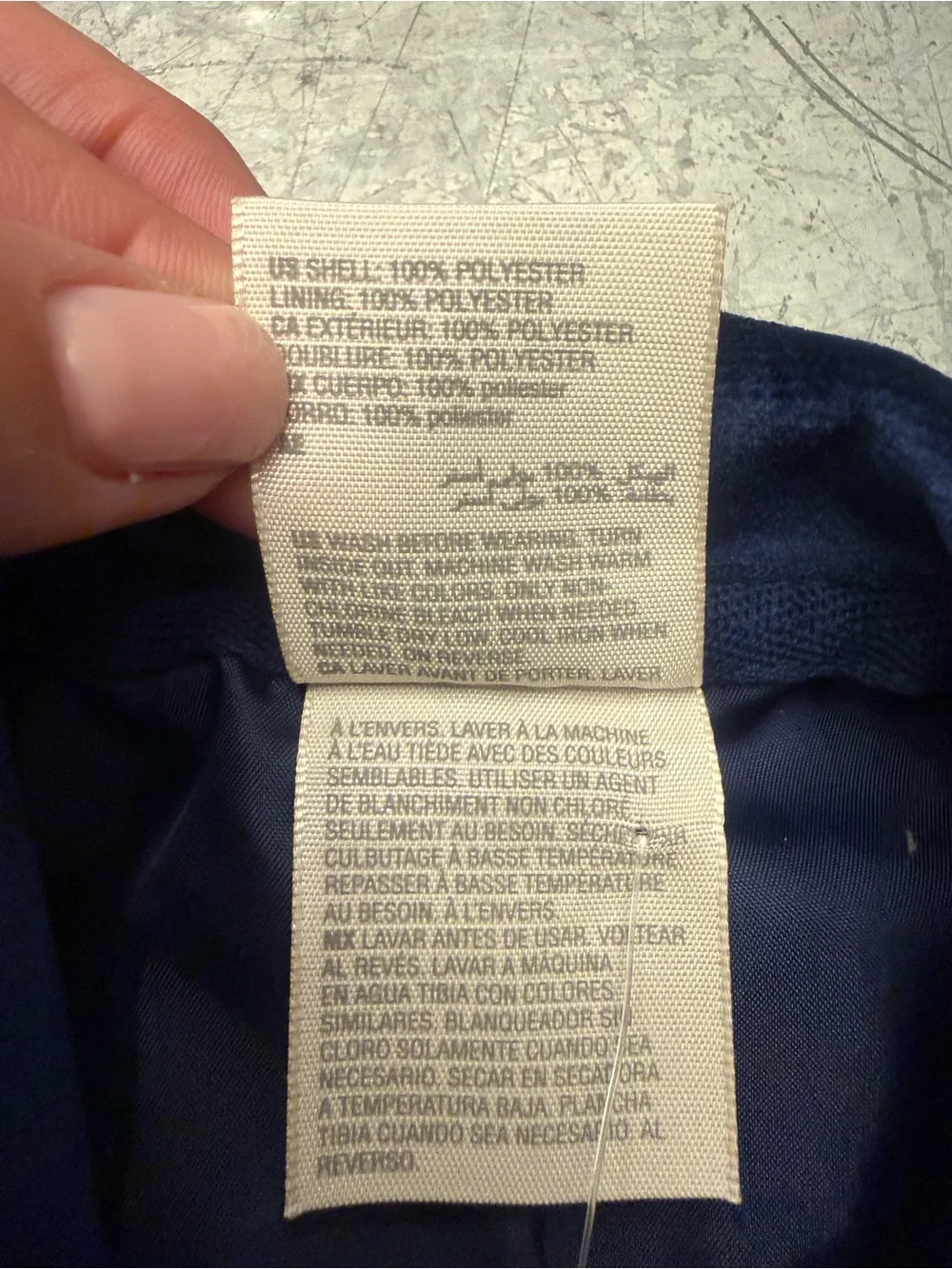 First Impressions Boys Navy Velour Blazer 12 Months NWT